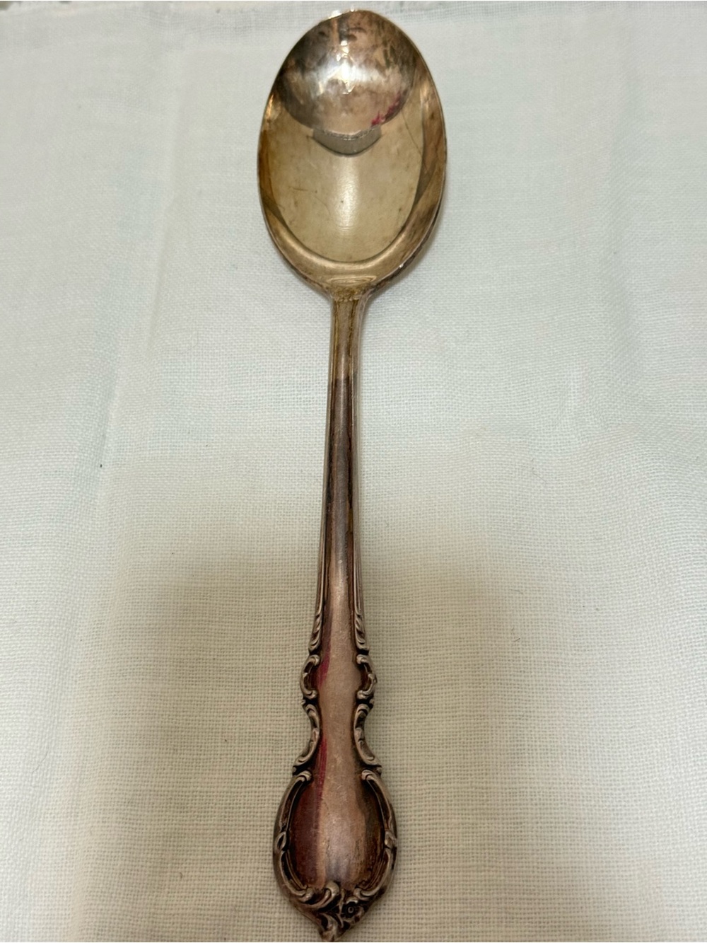 1847 Rogers Bros Reflection Art Deco Silverplate Spoon Post-1940